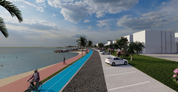 Armutlu Belediyesi modern sahil düzenleme projesi için çalışmalara başladı